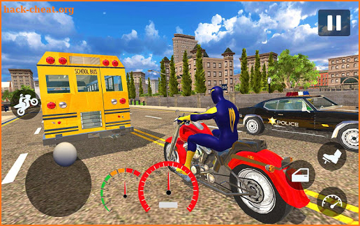 Spider Rope Hero in Bladis Gangstar Crime City screenshot