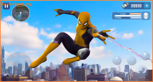 Spider Rope Hero Man screenshot