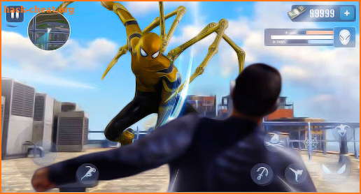 Spider Rope Hero Man screenshot