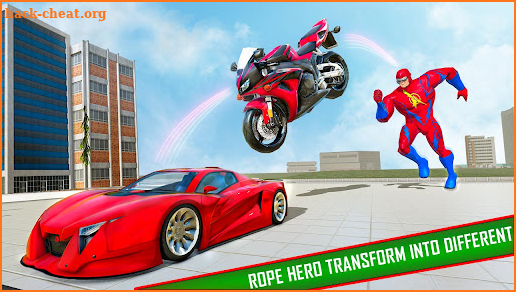 Spider Rope Hero Man 2021 - Flying Superhero Games screenshot