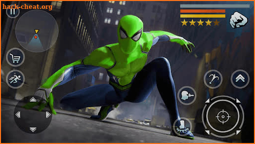 Spider Rope Hero Man Wallpaper screenshot