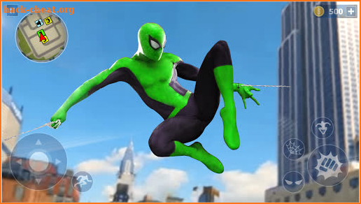 Spider Rope Hero: Ninja Gangster Crime Vegas City screenshot