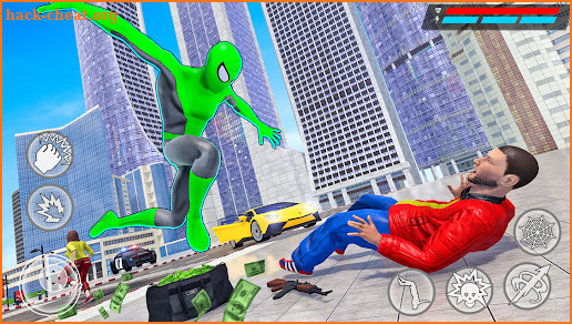 Spider Rope Hero: Superhero Gangster Fighting screenshot