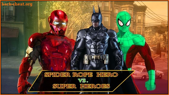 Spider Rope Hero VS Super Heroes : Superhero Games screenshot
