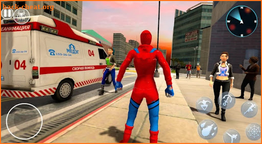 Spider Rope Man hero – Crime City Simulator screenshot