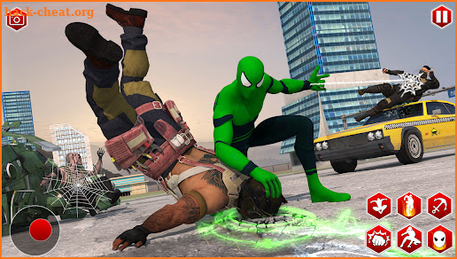 Spider Rope Man Superhero War Crime City Battle screenshot