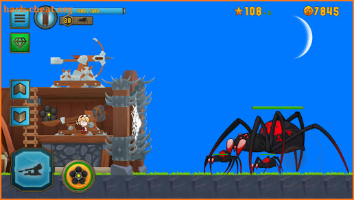 Spider Rush Miner: Village Defense screenshot