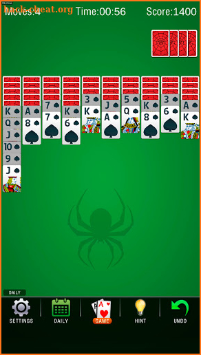 Spider Solitaire 2022 screenshot