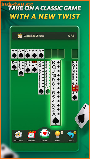 Spider Solitaire screenshot