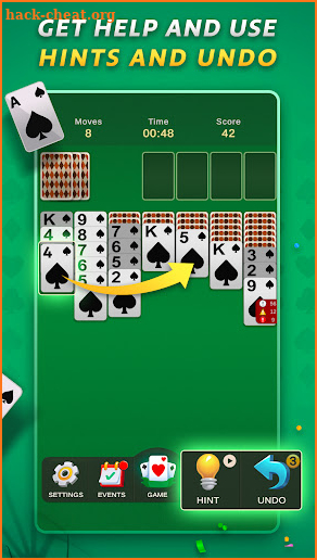 Spider Solitaire screenshot