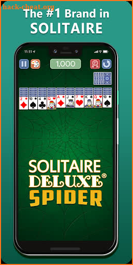 Spider Solitaire Deluxe® 2 screenshot