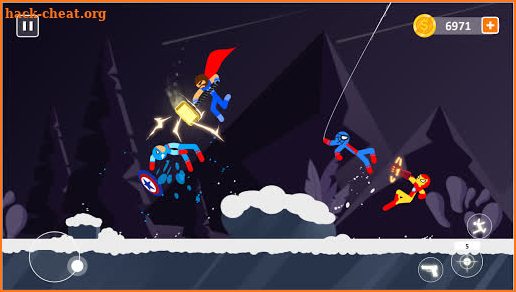 Spider Stick Fight - Stickman Fighting Games screenshot