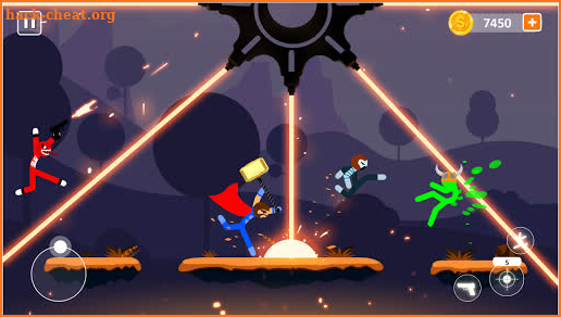 Spider Stick Fight - Stickman Fighting Games screenshot
