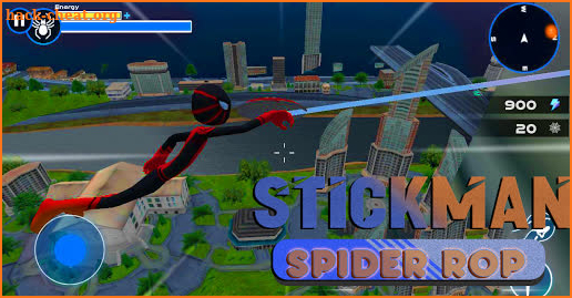 Spider Stickman Gangster Crime - Hero ROPE screenshot