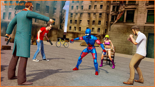 Spider Stickman hero: Gangster of Real crime city screenshot