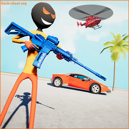 Spider Stickman Power: Miami Gangster screenshot