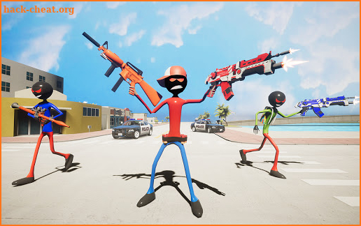 Spider Stickman Power: Miami Gangster screenshot
