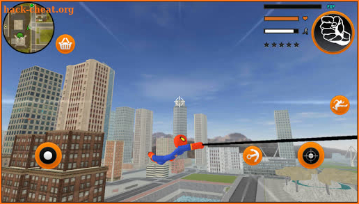 Spider stickman Rope Gangster Hero Vegas Rope Hero screenshot