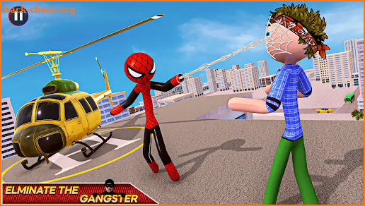 Spider Stickman Rope: Hero Man screenshot