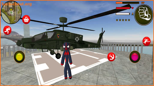 Spider Stickman Rope Hero - Vegas Crime City screenshot