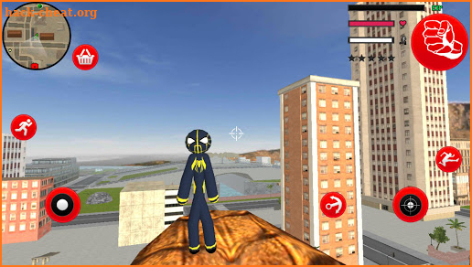 Spider Stickman Rope Hero Venom Battel War screenshot