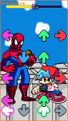 Spider Super FNF Mod Hero Man screenshot