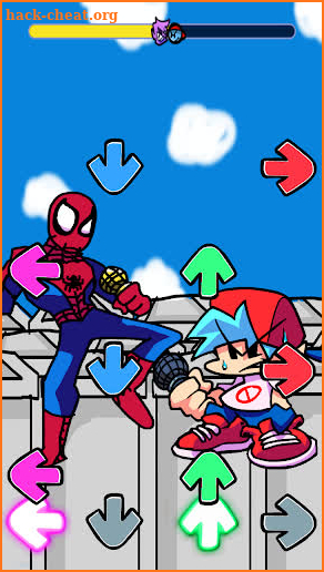 Spider Super FNF Mod Hero Man screenshot