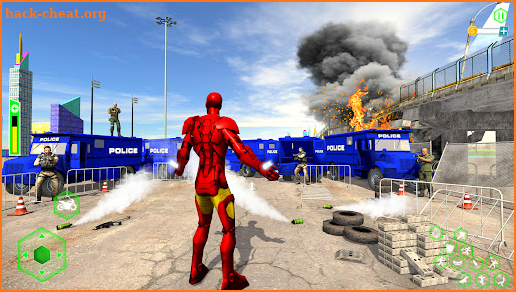 Spider Super Hero Robot Game screenshot