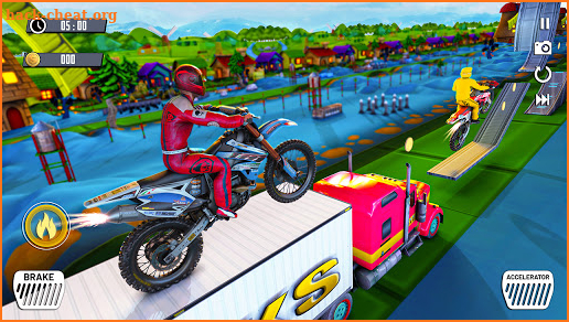 Spider Superhero Bike Stunt - GT Racing Mega Ramp screenshot