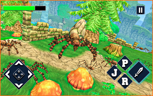 Spider Survival : Jungle simulator 3d game screenshot