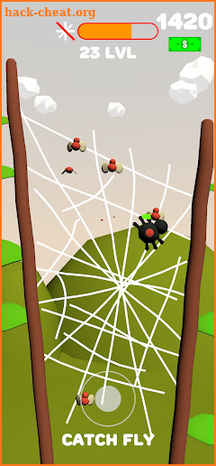 Spider web screenshot