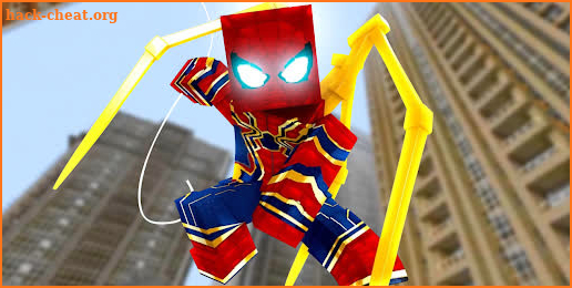 Spider Web Man Mod for Minecraft screenshot