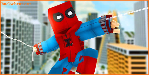 Spider Web Man Mod for Minecraft screenshot