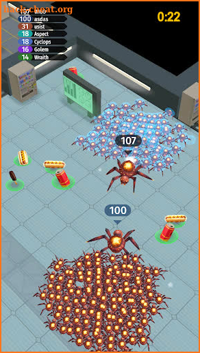 Spider.io  - Swarm Bug Evolution screenshot