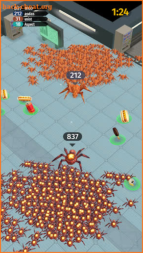 Spider.io  - Swarm Bug Evolution screenshot