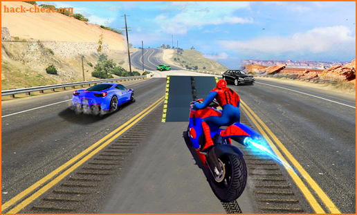 Spiderman Car Vs Bike Race Ultimate screenshot