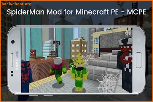 SpiderMan Mod for Minecraft screenshot