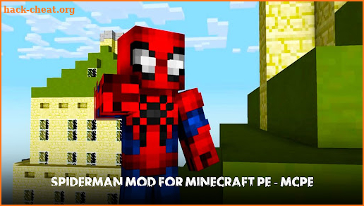 SpiderMan Mod for Minecraft screenshot
