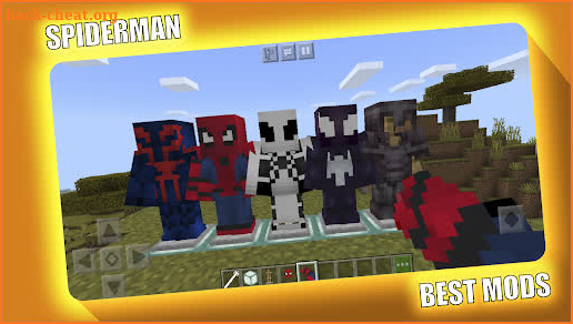 SpiderMan Mod Minecraft MCPE screenshot