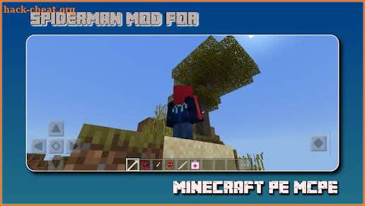 SpiderMan Mod Minecraft MCPE screenshot
