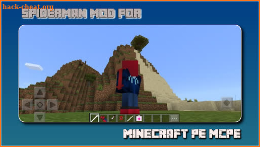 SpiderMan Mod Minecraft MCPE screenshot