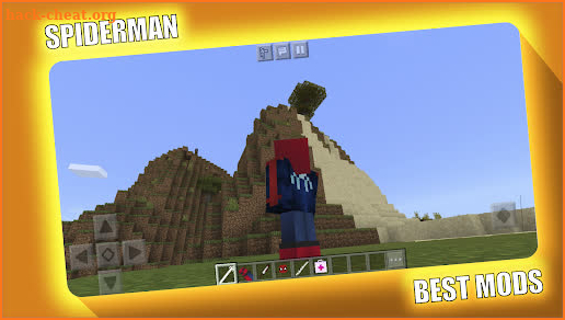 SpiderMan Mod Minecraft MCPE screenshot