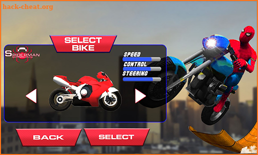 Spiderman Moto Bike Stunts - Mega Ramp screenshot
