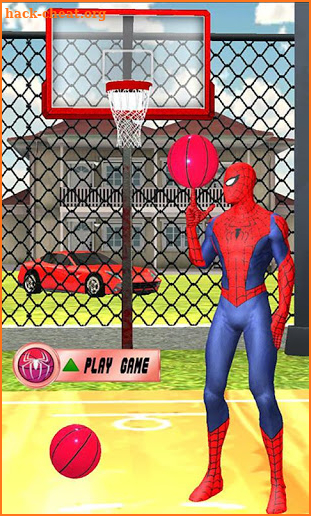 Spiderman Real basketball Stars screenshot