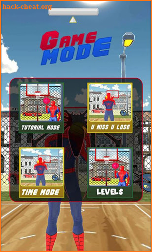 Spiderman Real basketball Stars screenshot