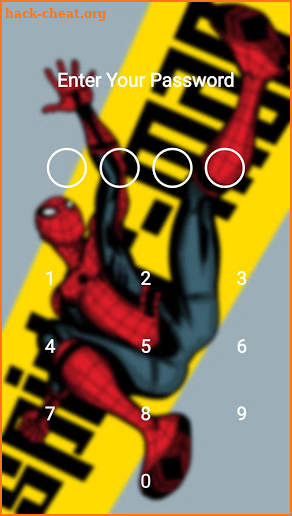 Spiderman Screen Lock screenshot