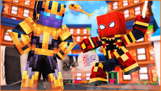 Spiderman skin for MCPE - Avengers Infinity screenshot