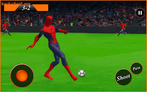 Spiderman Soccer League Football Dream Strike 2019 screenshot