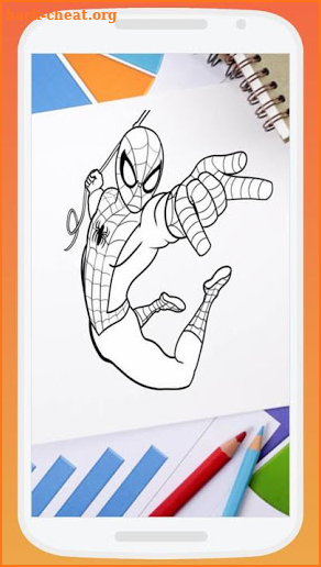 Spidey Coloring Pages screenshot