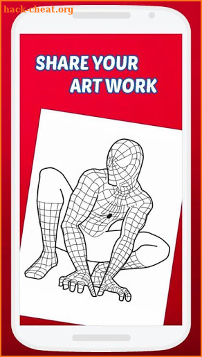 Spidey Superhero Coloring Pages screenshot